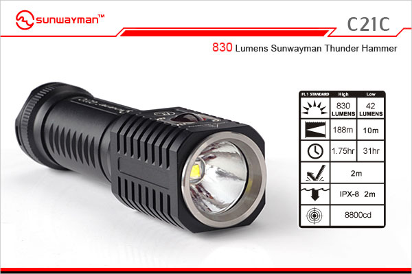 Sunwayman C21C - Thunder Hammer 3