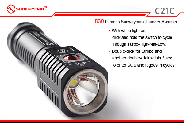 Sunwayman C21C - Thunder Hammer 6