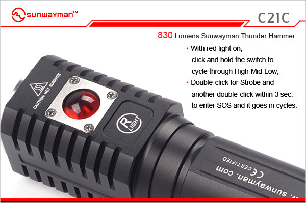 Sunwayman C21C - Thunder Hammer 7