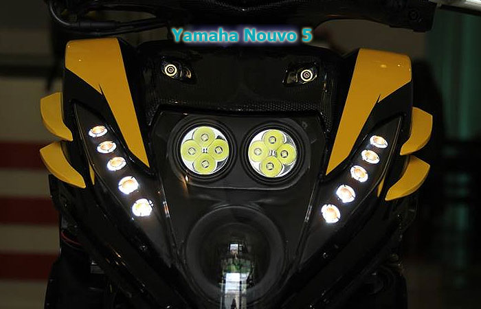 Đèn pha cho xe máy L4  8