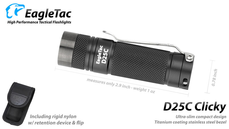 EagleTac D25C Clicky 4