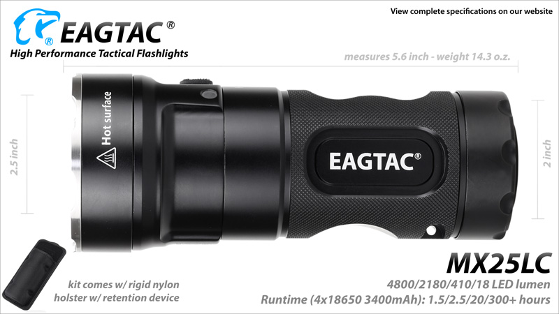 EagleTac MX25L4C 6