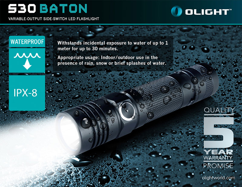 Olight S30 Baton 10