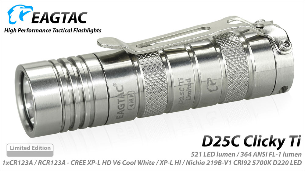 EagleTac D25C Titanium 2