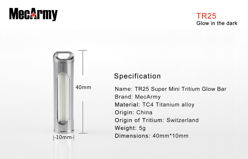 MecArmy TR25 Tritium 2
