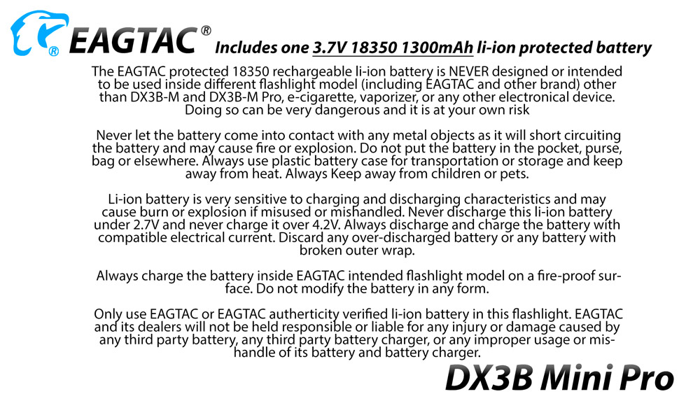 Eagletac DX3B Mini Pro 13