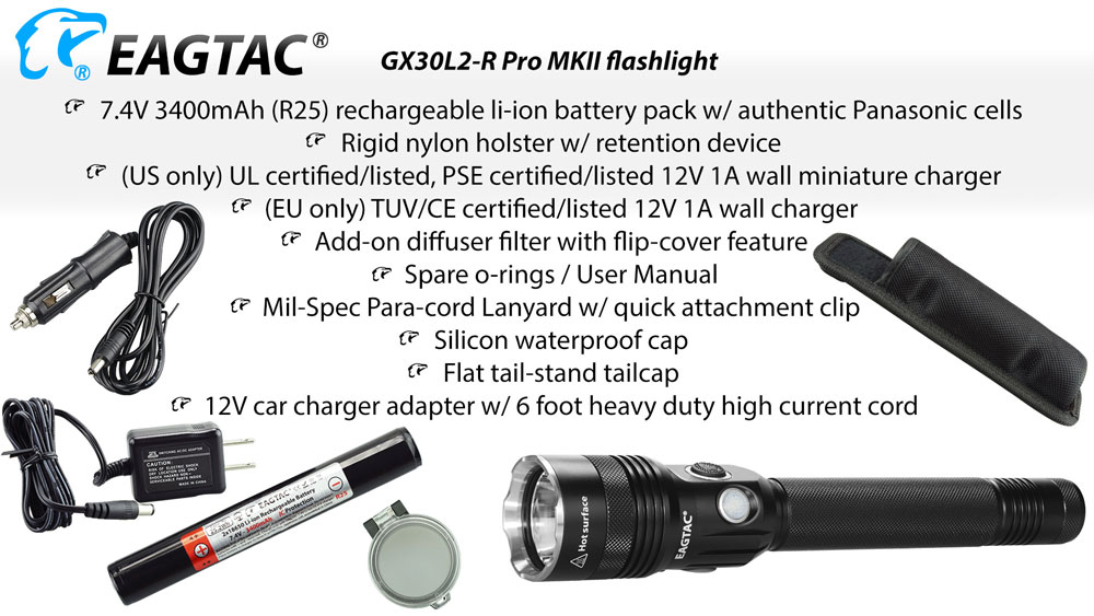 EagleTac GX30L2-R Pro MKII  12