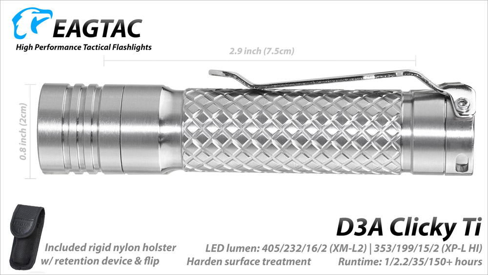 EagleTac D3A Titanium 4