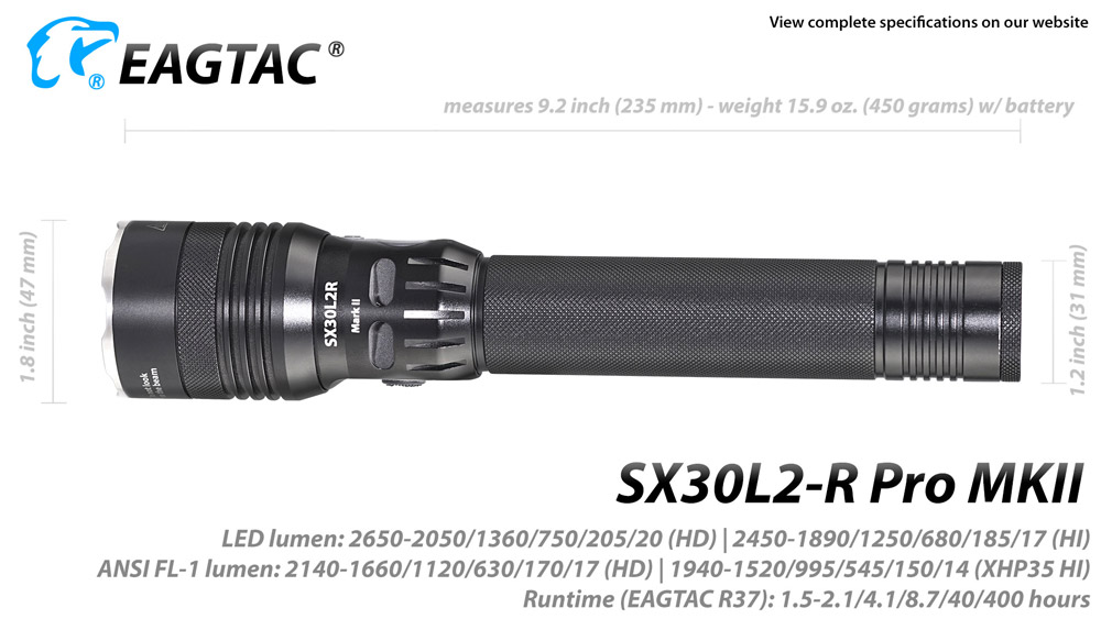 EagleTac SX30L2-R Pro MKII 11