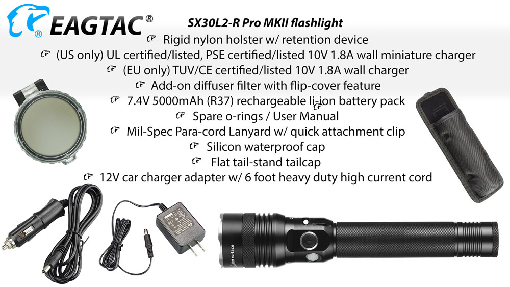 EagleTac SX30L2-R Pro MKII 12