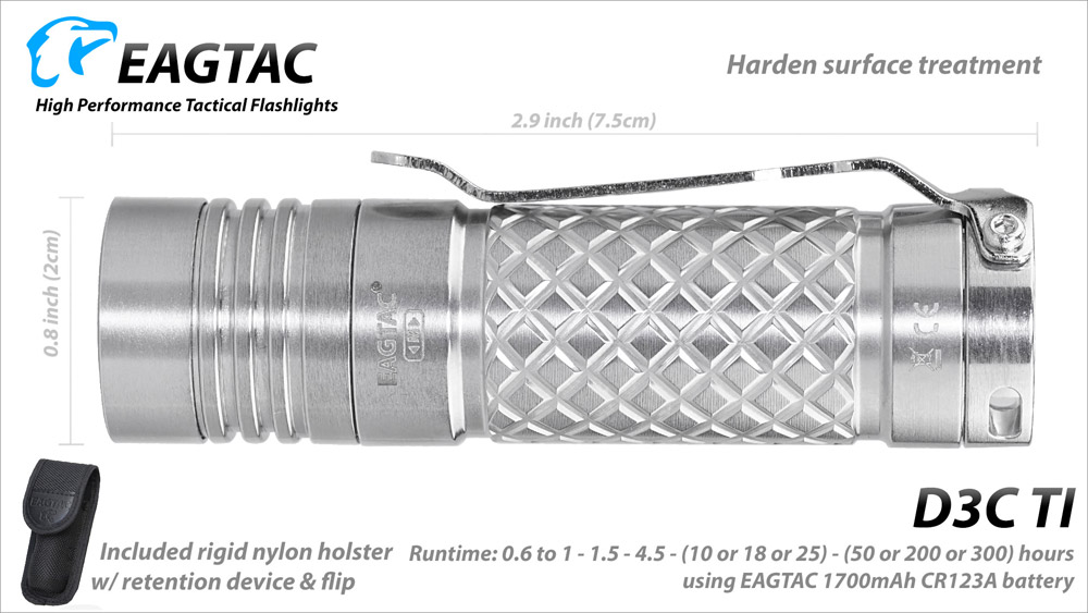 EagleTac D3C Titanium 4