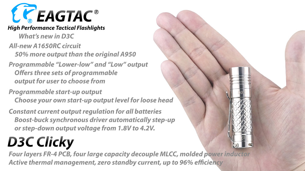 EagleTac D3C Titanium 6