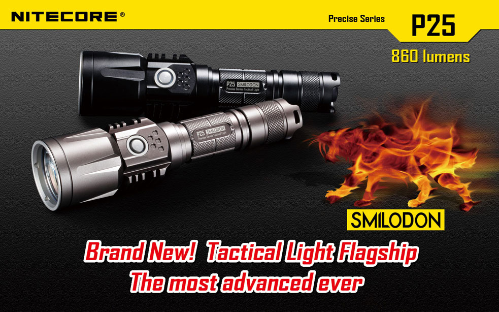 NiteCore P25 SMILODON 2