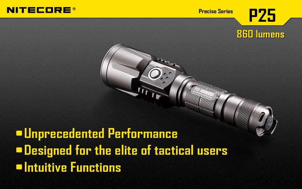 NiteCore P25 SMILODON 3