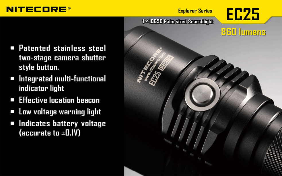 NiteCore EC25 Cobra 15