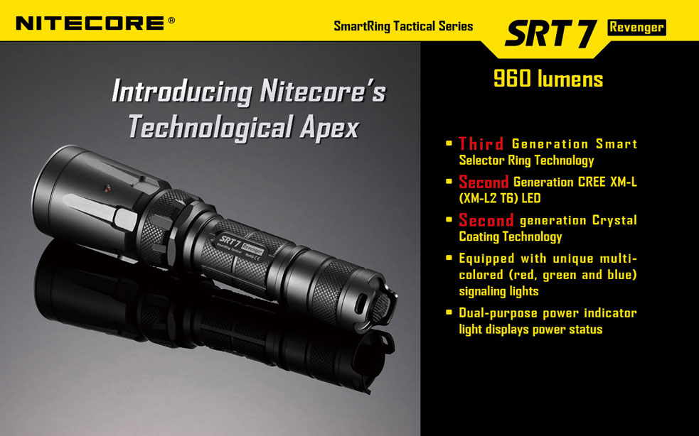 NiteCore SRT7 Revenger 3