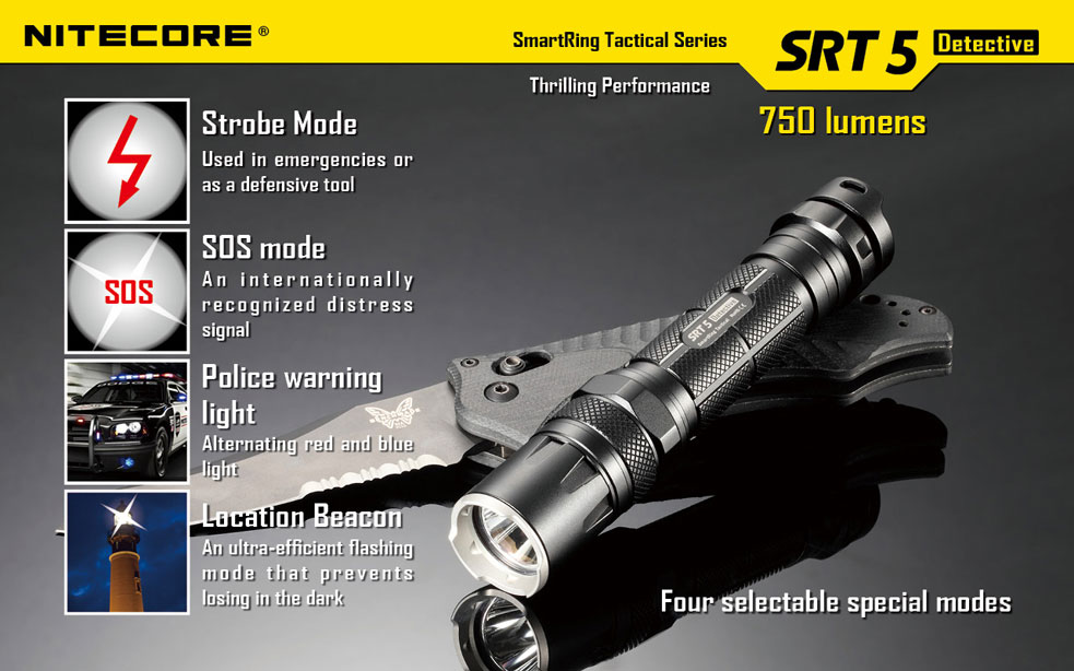 NiteCore SRT5 Detective 12