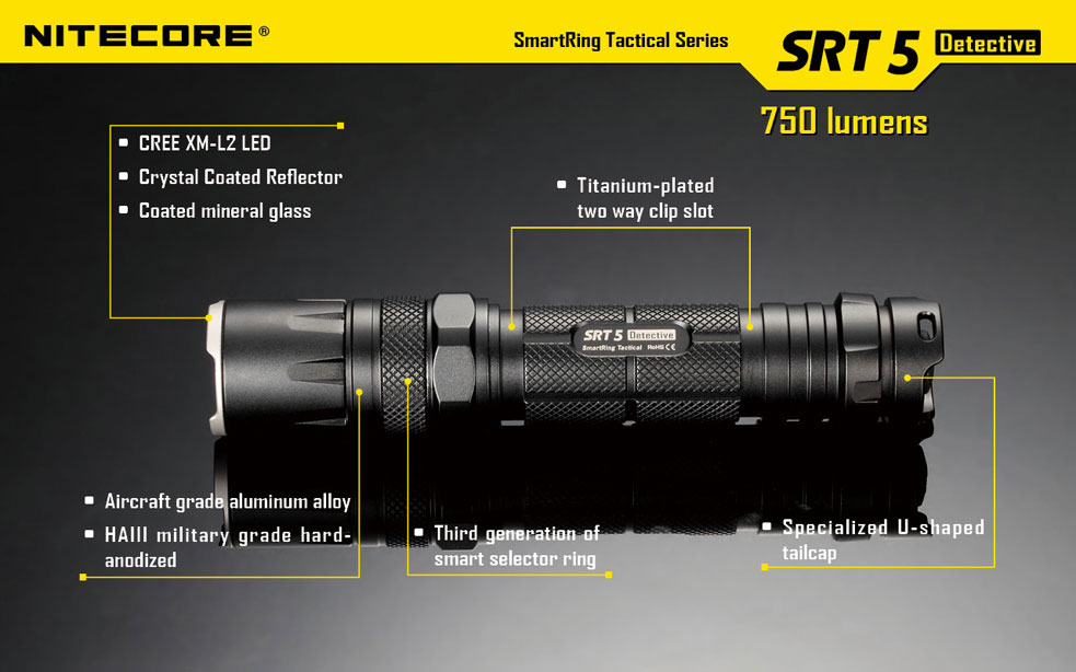 NiteCore SRT5 Detective 21