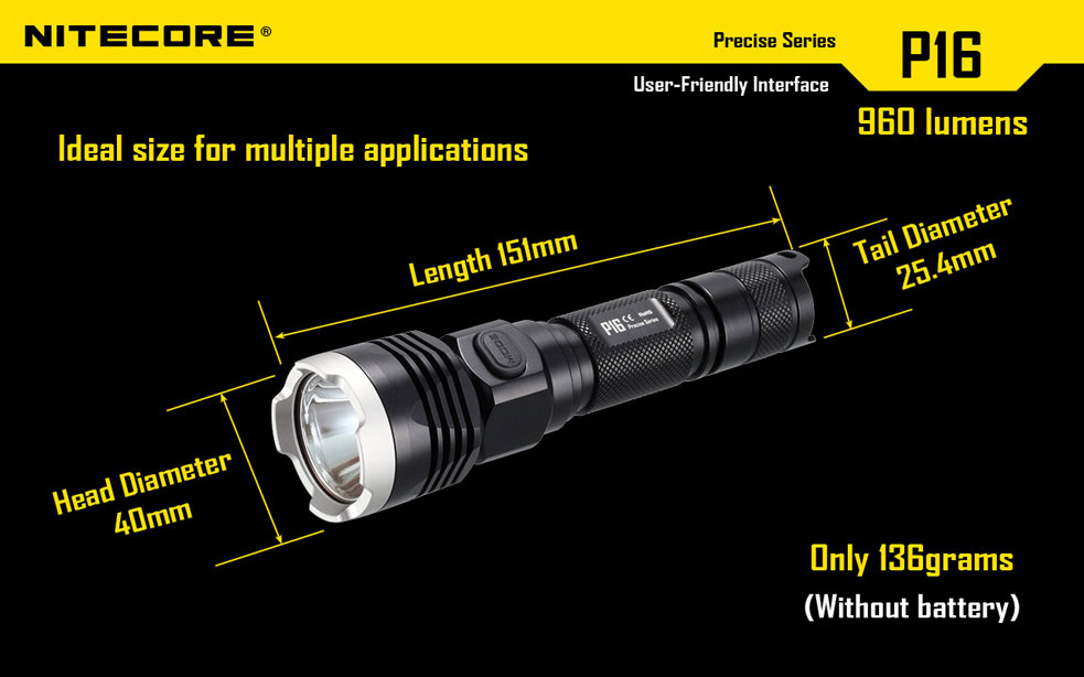 Nitecore P16 9