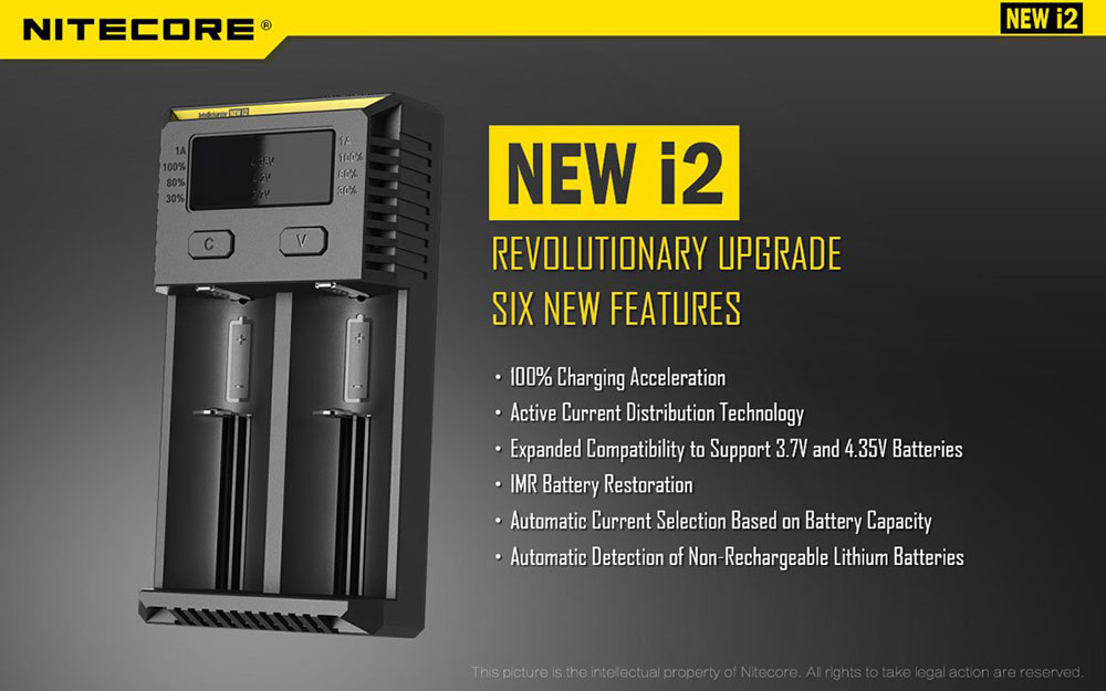 Nitecore NEW I2 2