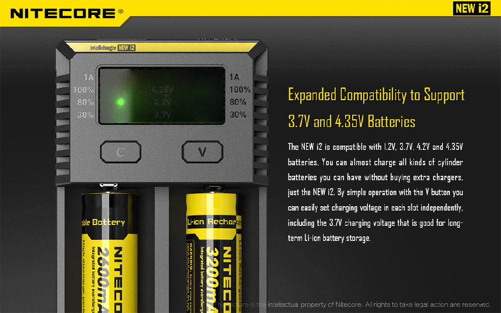 Nitecore NEW I2 5