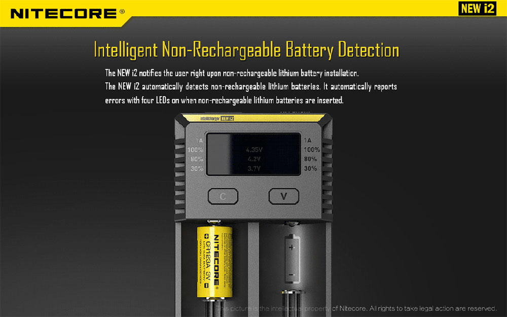 Nitecore NEW I2 8