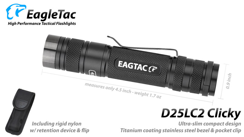 EagleTac D25LC2 Clicky 4