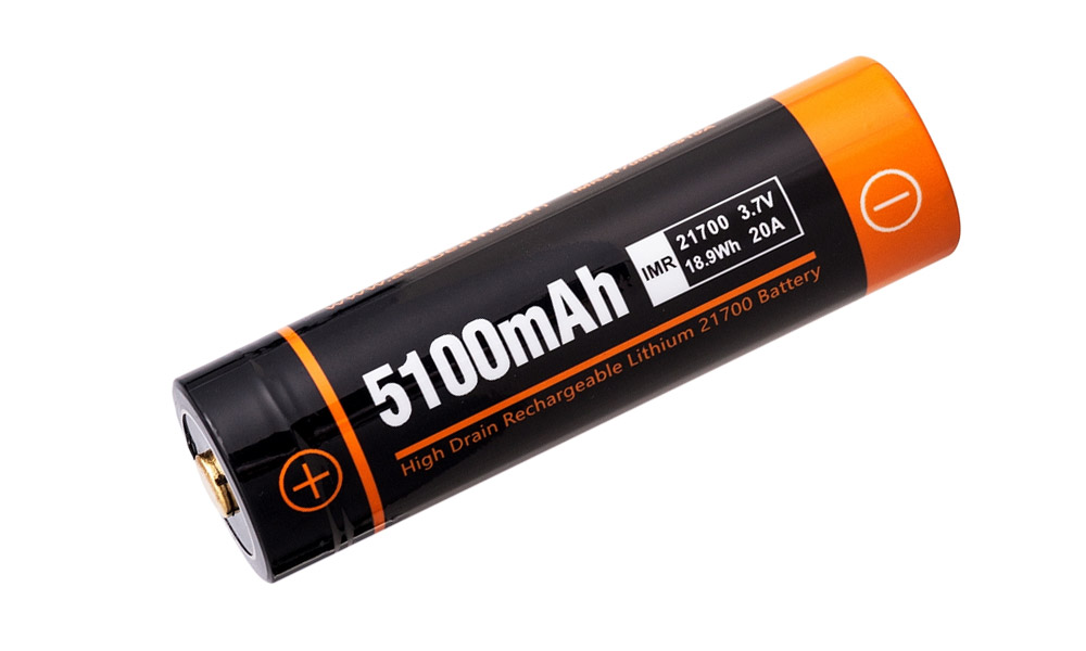 Acebeam 21700 5100mah 20A 2