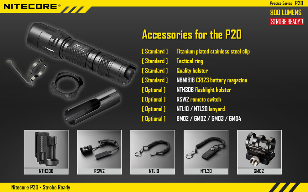 Nitecore P20 13