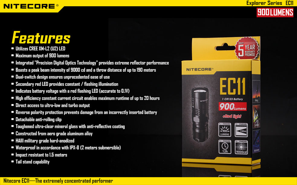 Nitecore EC11 18