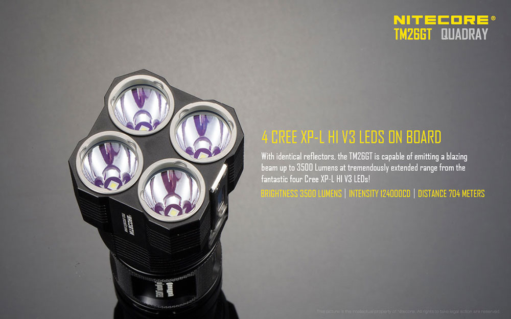 Nitecore TM26GT 4