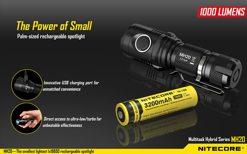 Nitecore MH20 2