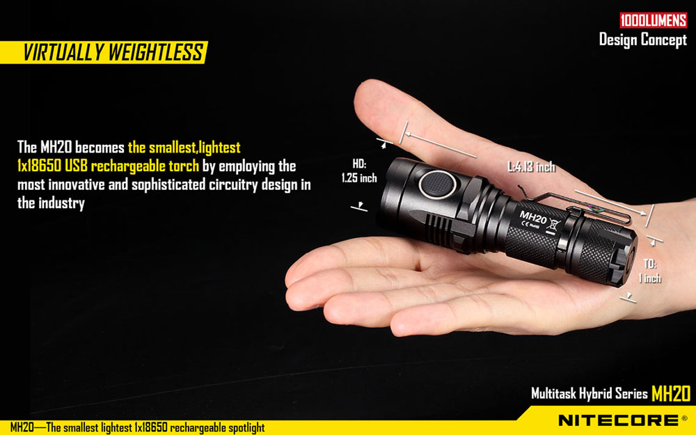 Nitecore MH20 3