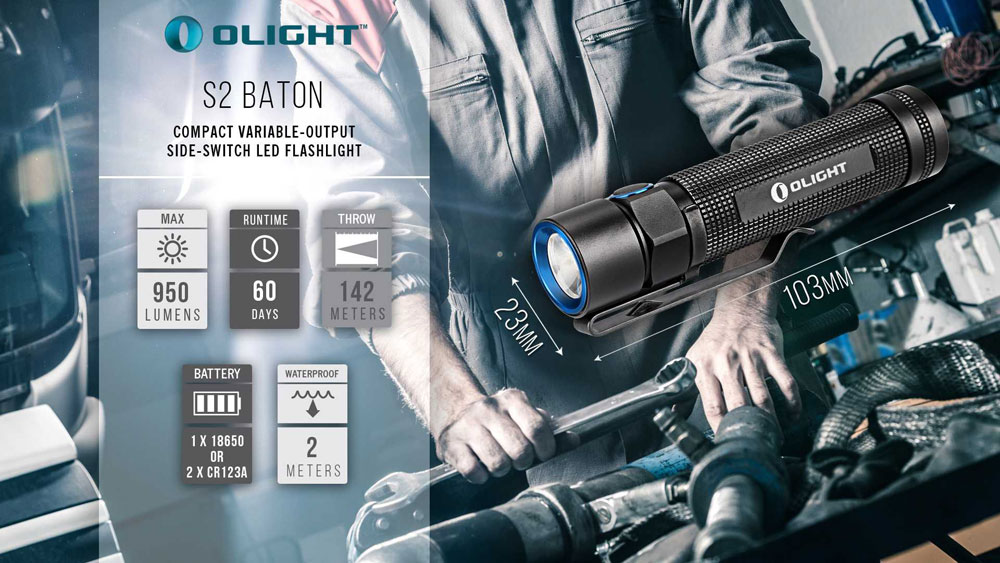 Olight S2 Baton 2