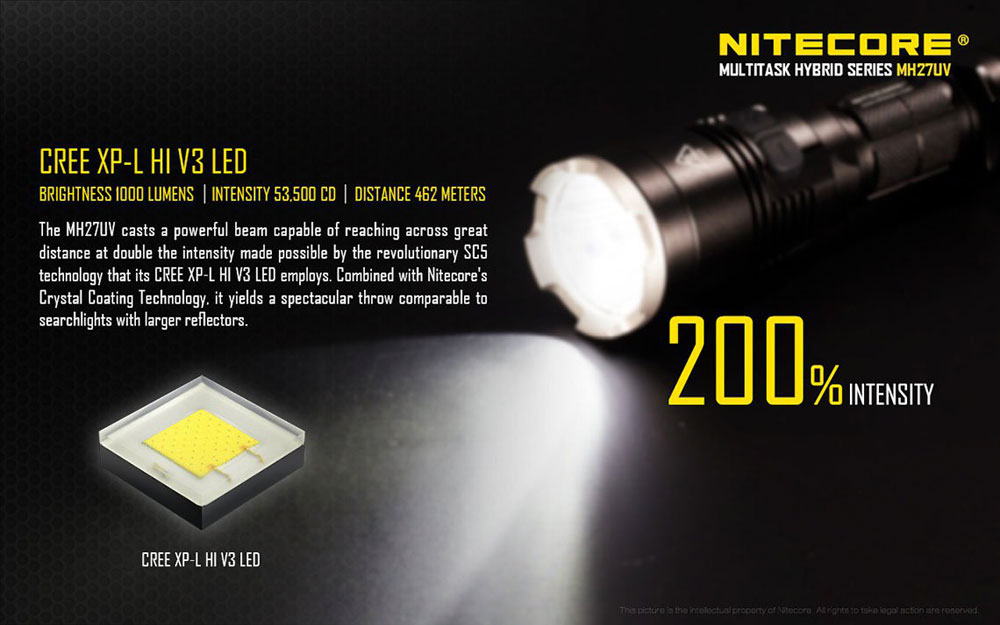 Nitecore MH27UV 3