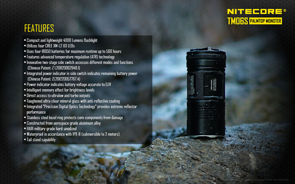 Nitecore TM06S 16