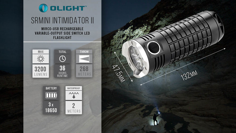 Olight SRMINI Intimidator II 2