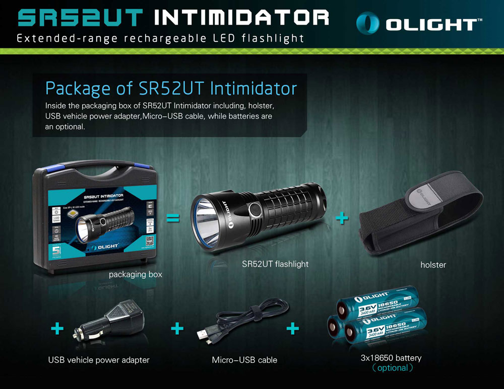 Olight SR52UT Intimidator 10