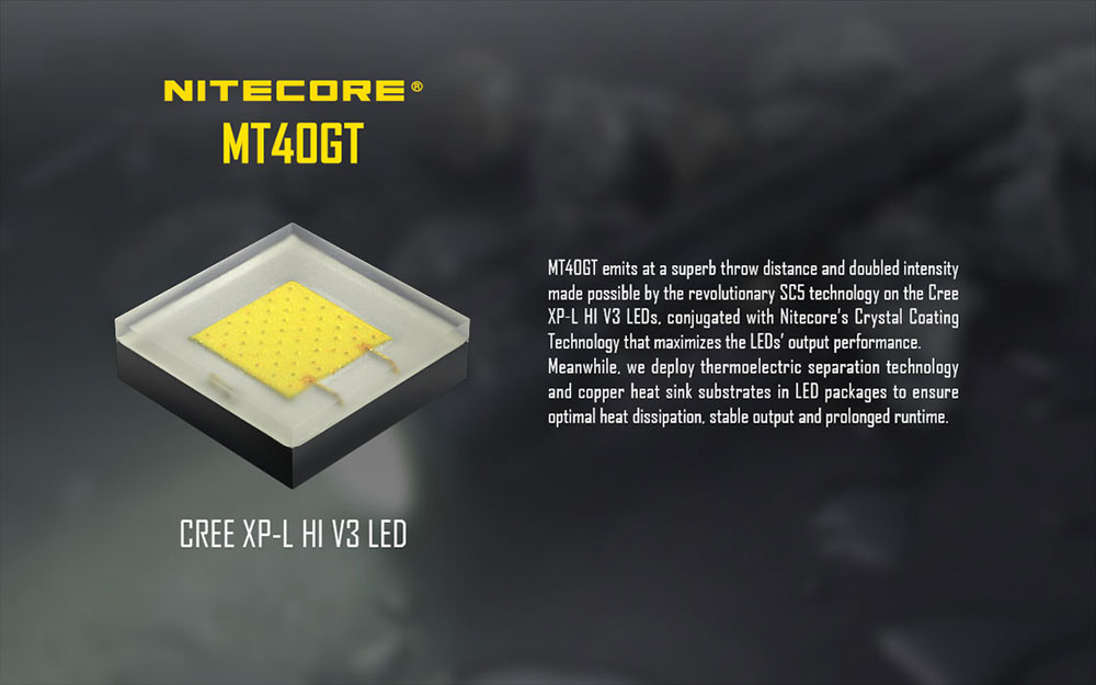 Nitecore MT40GT 4