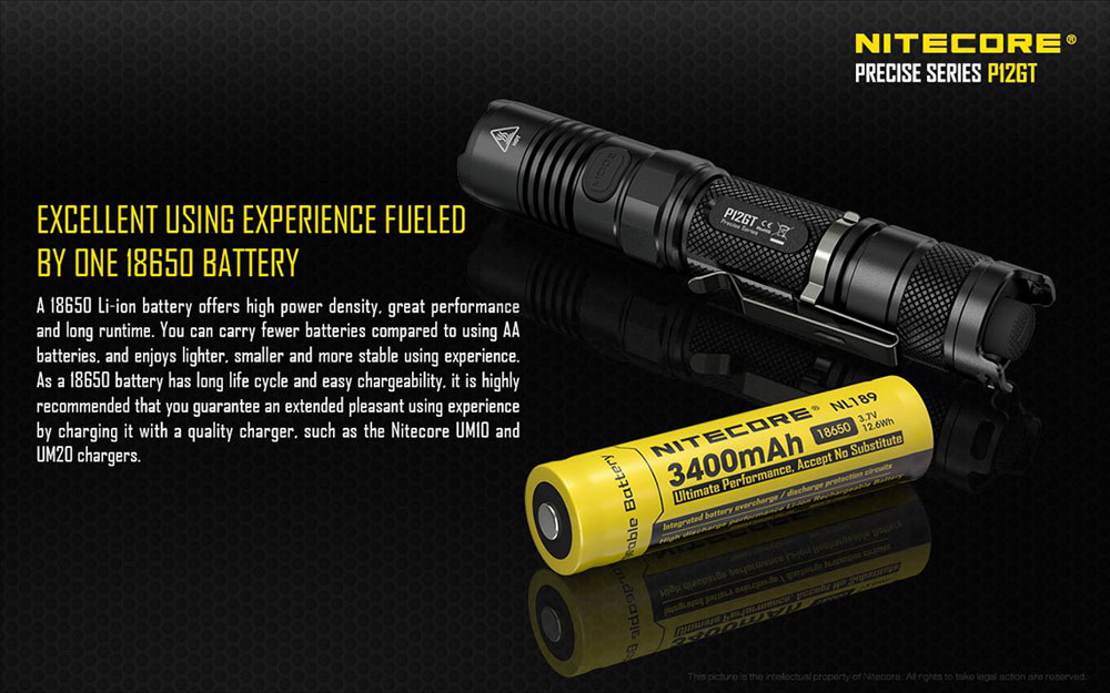 Nitecore P12GT 10