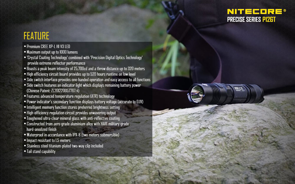 Nitecore P12GT 16