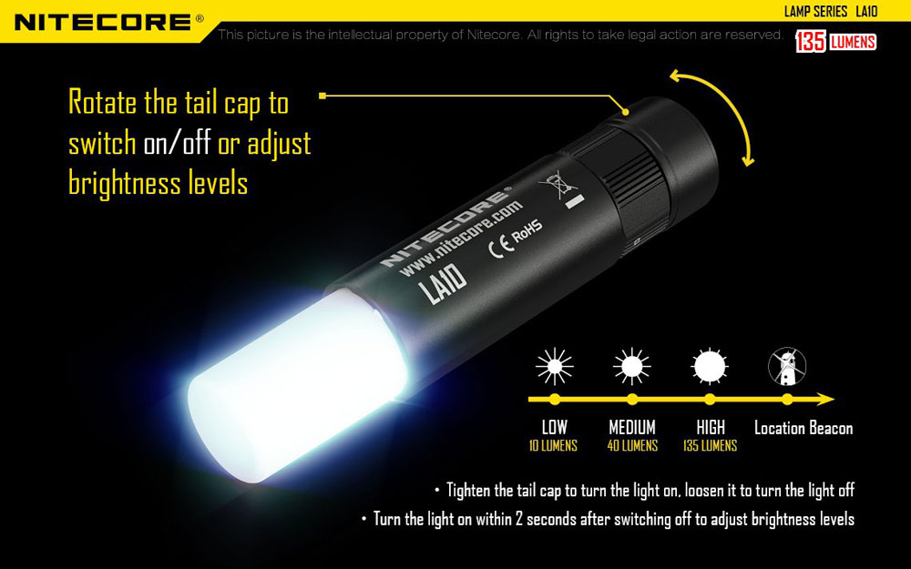 Nitecore LA10 9