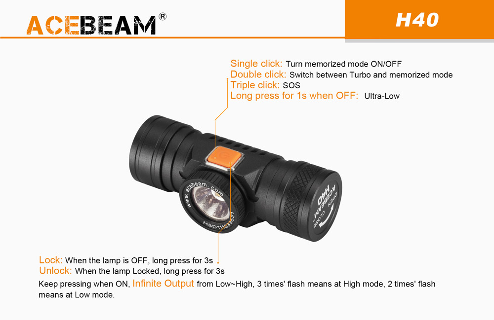 Acebeam H40 5