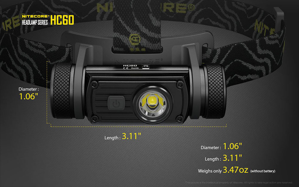 Nitecore HC60 18