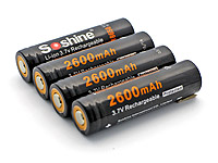 Soshine 2600mAh 18650