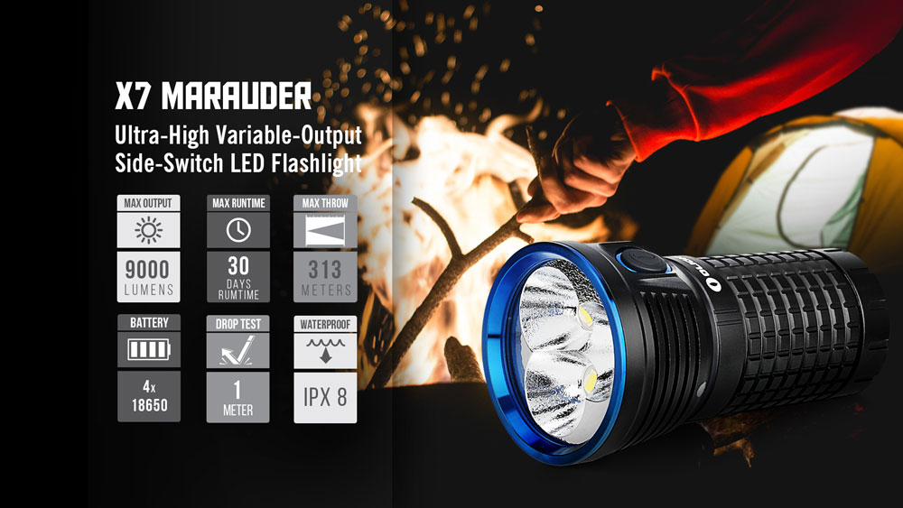 Olight X7 Marauder 8