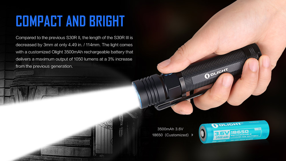 Olight S30R Baton III 4