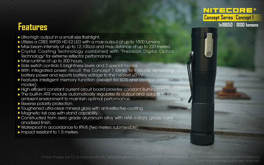 Nitecore CONCEPT 1 17