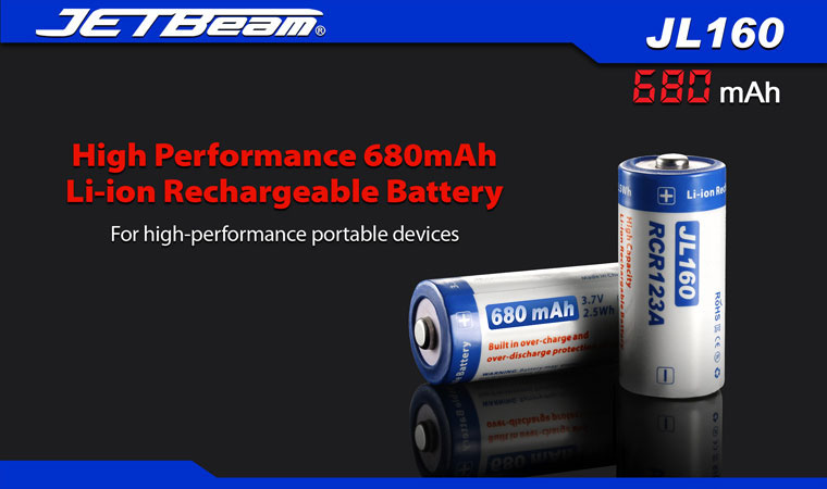 JETBeam JL160 680mah 4