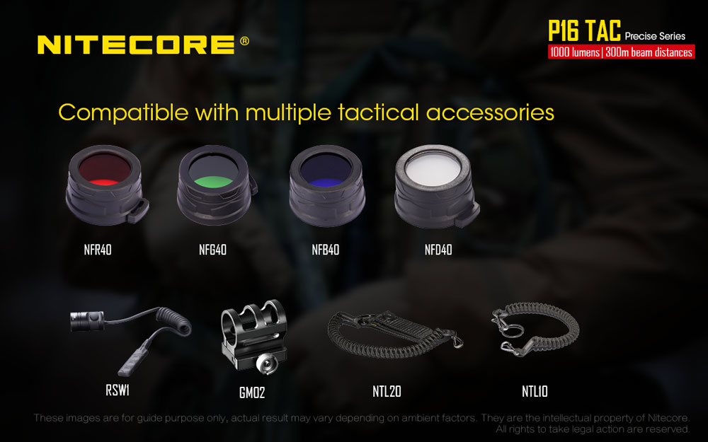 Nitecore P16 TAC 11